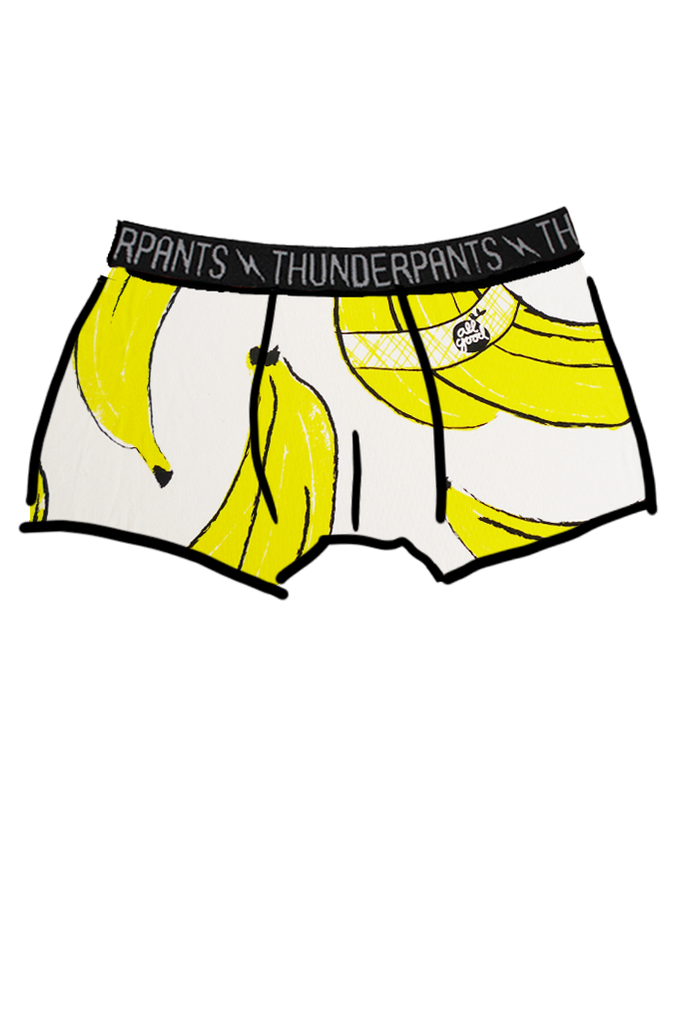 Mens Boxer Handprint All Good