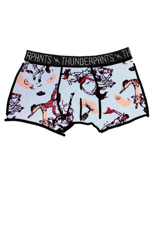 Mens Boxer Cowgirls