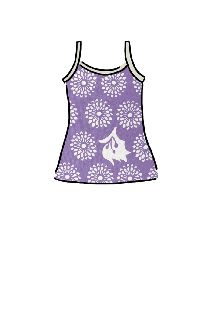 Girls Cami Lilac Floral