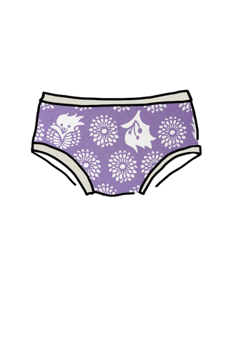 Girls Original Lilac Floral