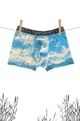 Mens Boxer Handprint Ocean