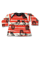 Baby Plunket Tee Owls