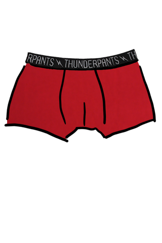 Mens Boxer Plain Salsa