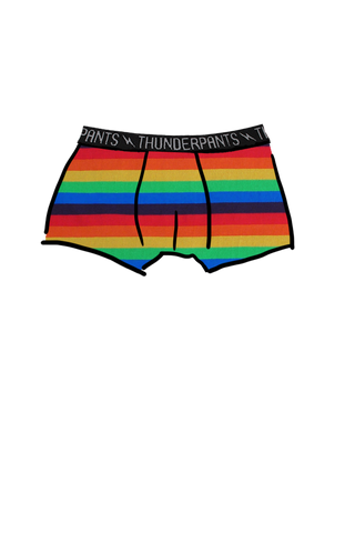 Boys Boxer Rainbow Stripe