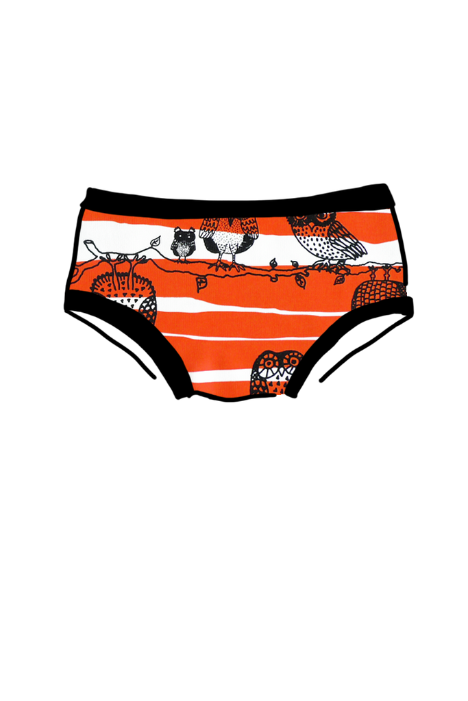 Girls Original Tangerine Owls